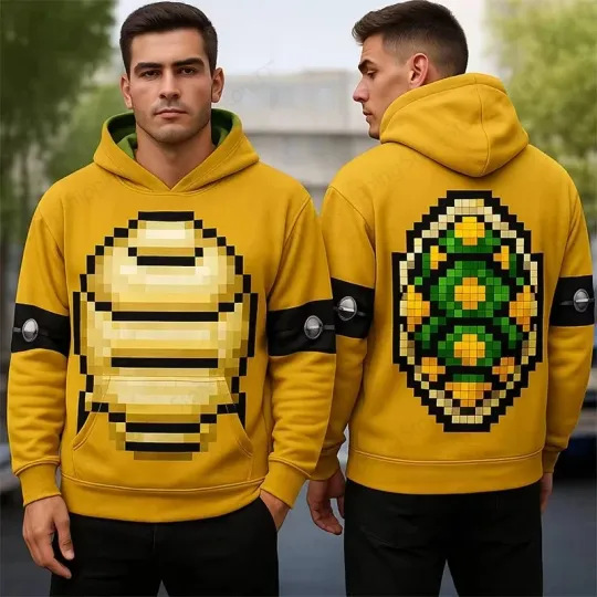 Super Brothers Style Bowser 3D Print Hoodie Men Women Fashion Casual Plus Size Hoodie Sweatshirt Street Tracksuit Men's Clothing