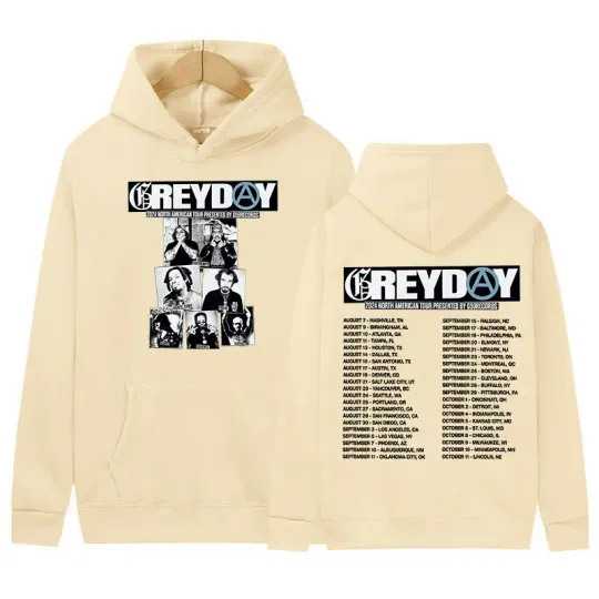Suicideboys Grey Day 2024 Tour Print Hoodie
