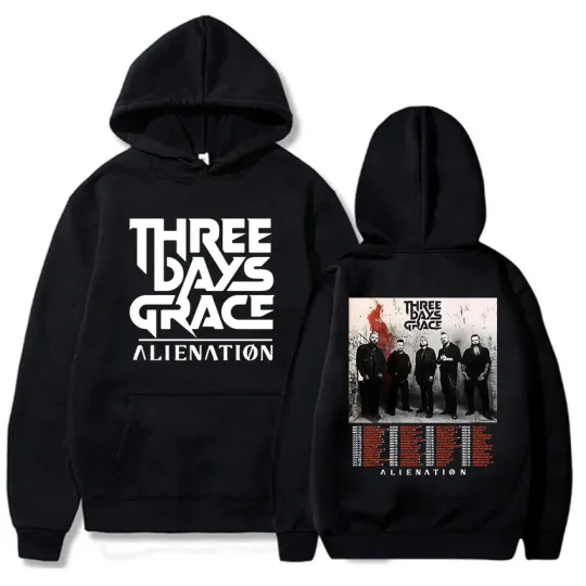 THREE DAYS GRACE ALIENATION Tour 2025 Hoodies