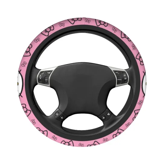Hello Kitty Car Steering Wheel Cover