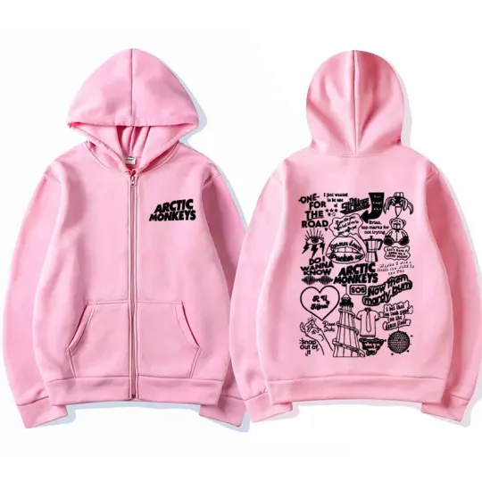 Arctic Monkeys Band Zipper Hoodie