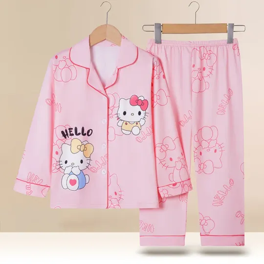 Autumn Sanrioed Children's Pajamas Sets