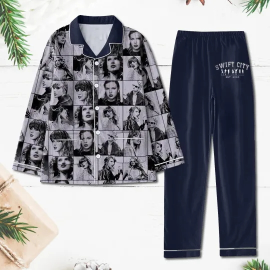 Taylor Printed Shirts amp trousers Adult Pajamas Sets