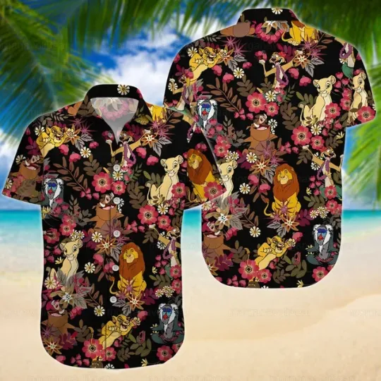 Disney The Lion King Simba Hawaiian Shirt