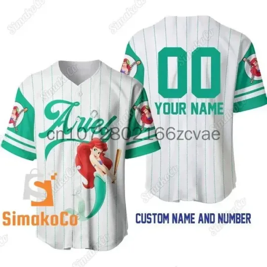 Disney Princess Tiana Baseball Jersey