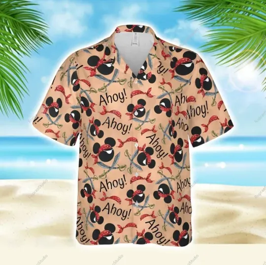 Discover 2024 Disney Cruise Hawaiian Shirt, Disney Cruise Hawaiian