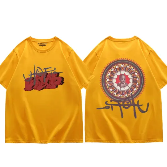 Rapper Cactus Jack Album Utopia Graphic T Shirts