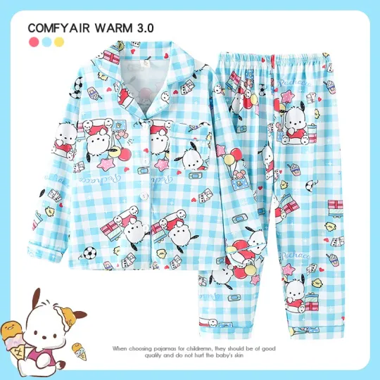 Sanrio Hello Kitty Children Pajamas Kawaii Pajama Sets