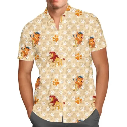 Disney The Lion King Simba Hawaiian Shirt