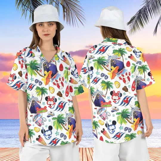 Disney Cruise Line 25th Anniversary Hawaiian Shirt