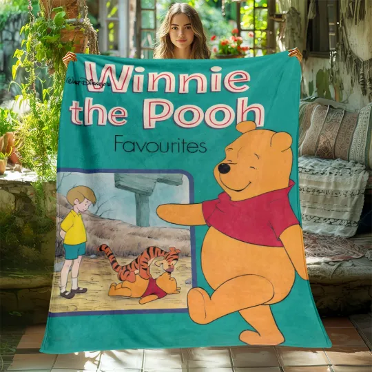 DisneyWinnie The Pooh Print Four Seasons Blanket