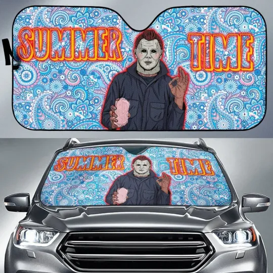 Halloween Gift 3D Cool Horror Movies Windshield