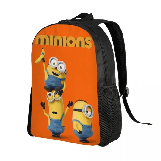 Minion Shool Backpack, Shoulder Bag, Minion Lover Gift, Back to School Gift