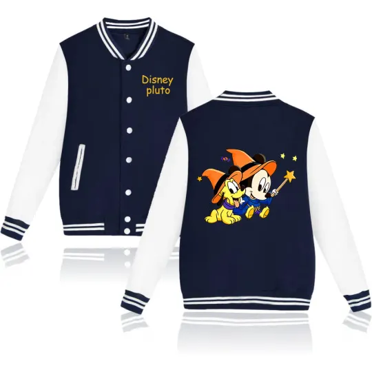 Disney Cartoon Pluto Dog Bomber Jacket