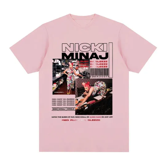 Nicki Minaj New Music Album Red Buby Da Sleeze T Shirt