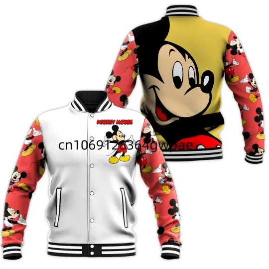 Disney Mickey Mouse Baseball Jacket