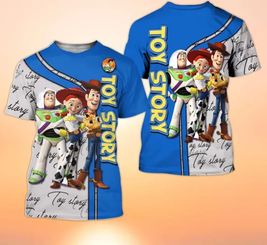 Toy Story Disney Shirt, Disney 3D Printed Shirt