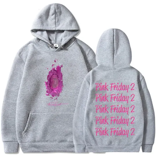 2024 Pink Nicki Minaj Pink Friday 2 Tour Hoodies