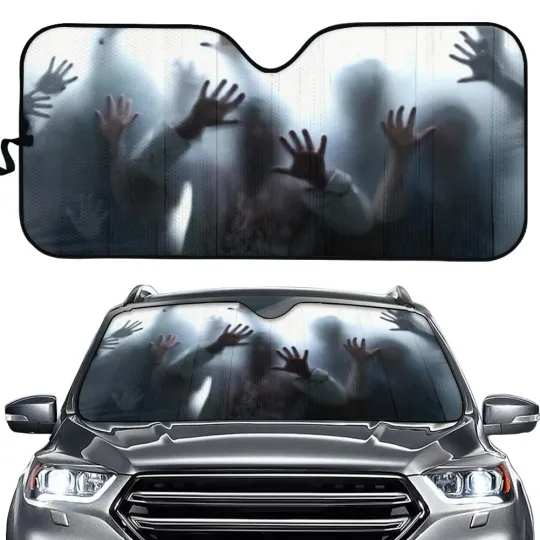 Halloween Gift 3D Cool Horror Movies Windshield