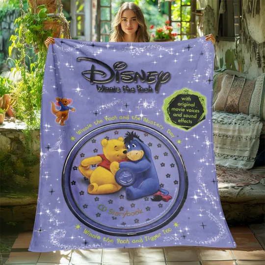 DisneyWinnie The Pooh Print Four Seasons Blanket