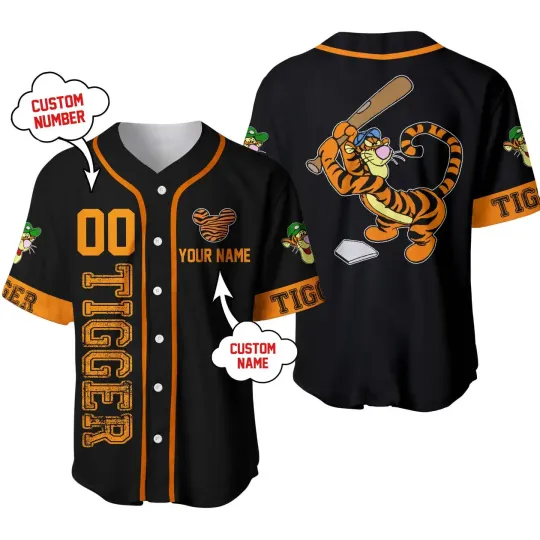 Discover Disney Winnie the Pooh Tigger Baseball Jersey