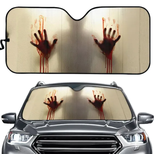 Halloween Gift 3D Cool Horror Movies Windshield