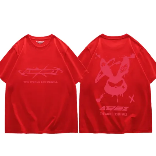 Kpop Ateez The World Ep Fin Will Tour Graphic T Shirts