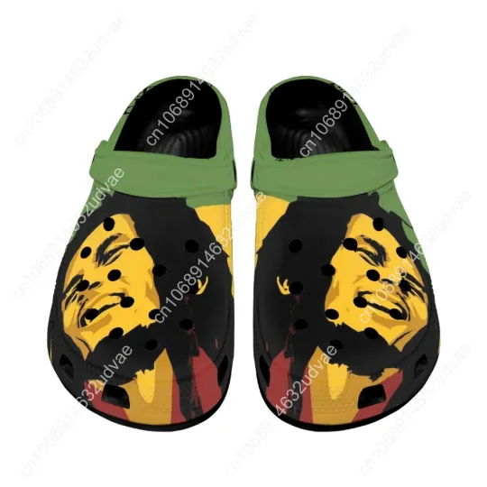 Rapper Bob Marley Clogs Shoes