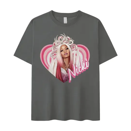 Rapper Nicki Minaj Pink Friday 2024 Tour Graphic T Shirts