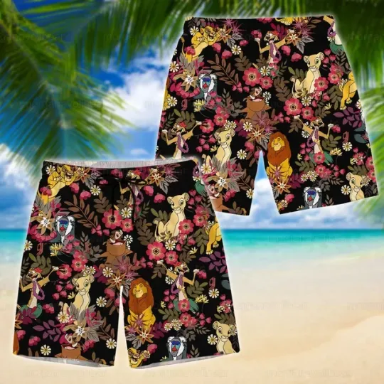 Disney The Lion King Simba Hawaiian Shirt
