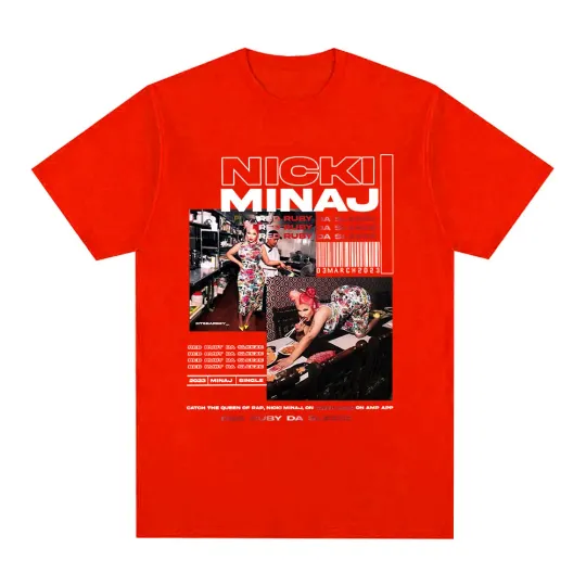 Nicki Minaj New Music Album Red Buby Da Sleeze T Shirt