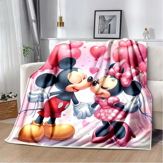 Disney Minnie Mickey  Fleece Blankets