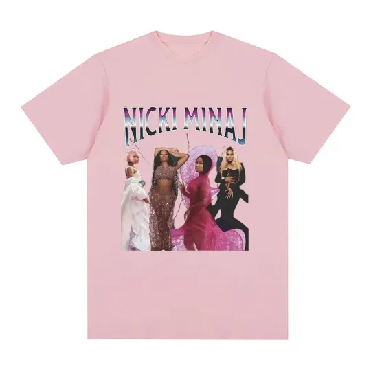 Rapper Nicki Minaj Pink Friday 2 Graphic T Shirt
