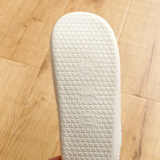 New Home Women's Slippers, winter Warm Houseshoes Evil Eye Style, Fuzzy Comfy Heart Flat Sole Funny Flip Flops Women Shoes