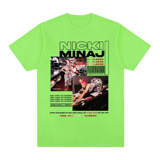 Nicki Minaj New Music Album Red Buby Da Sleeze T Shirt