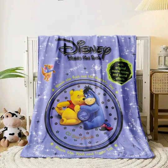 DisneyWinnie The Pooh Print Four Seasons Blanket