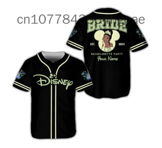 Disney Princess Tiana Baseball Jersey