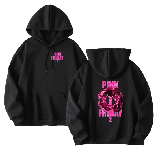 Nicki Minaj Pink Friday 2 Album Merch Hoodies Winte