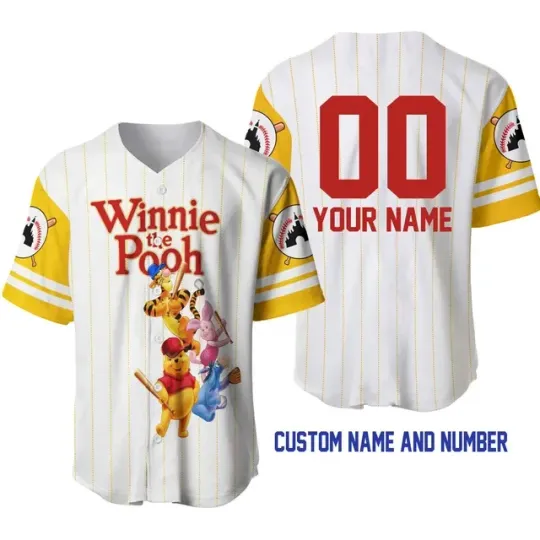 Disney Winnie the Pooh Tigger Baseball Jersey