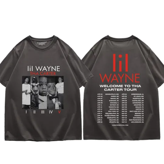 Rapper Lil Wayne Album T Shirt Men Women Hip Hop