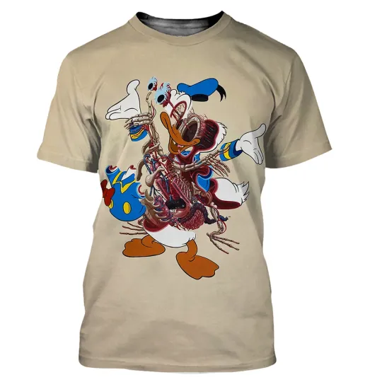 Donald Duck Disney Shirt, Disney 3D Printed Shirt