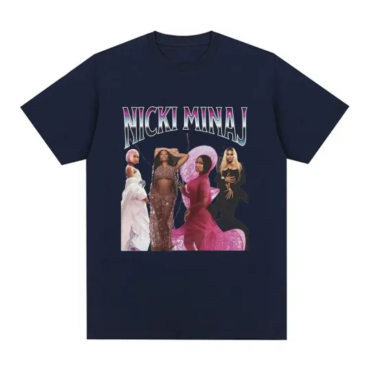Rapper Nicki Minaj Pink Friday 2 Graphic T Shirt