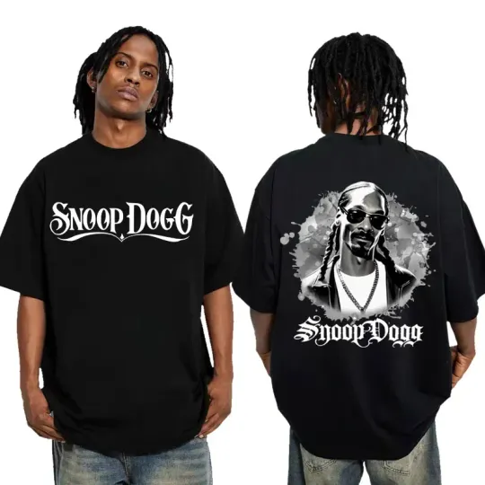 Rapper Snoop Dogg Vintage Graphics T Shirt