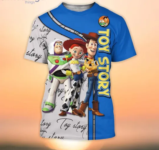 Toy Story Disney Shirt, Disney 3D Printed Shirt