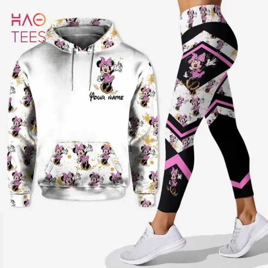 Disney Mickey Mouse 3D Hoodie Leggings Set