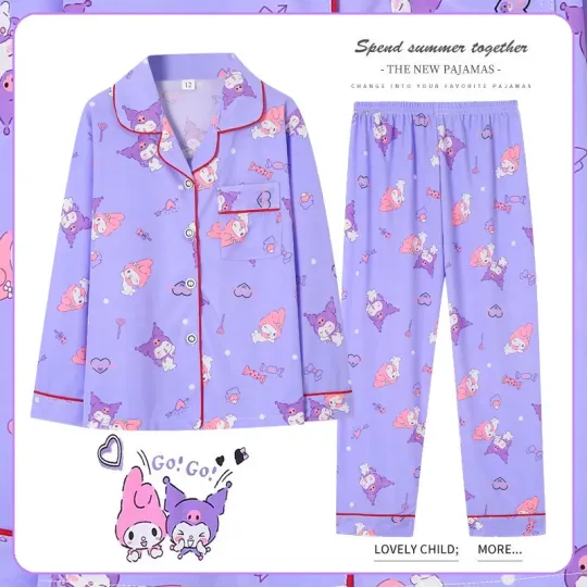 Sanrio Hello Kitty Children Pajamas Sets