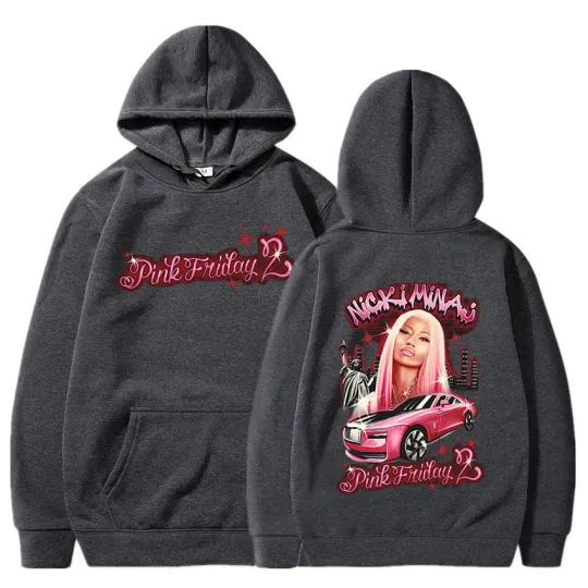 Rapper Nicki Minaj Pink Friday 2 Concert Hoodies