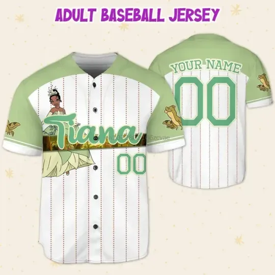 Disney Princess Tiana Baseball Jersey