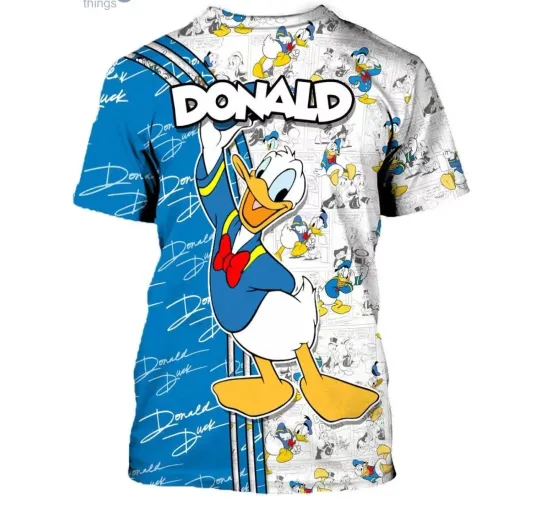 Donald Duck Disney Shirt, Disney 3D Printed Shirt