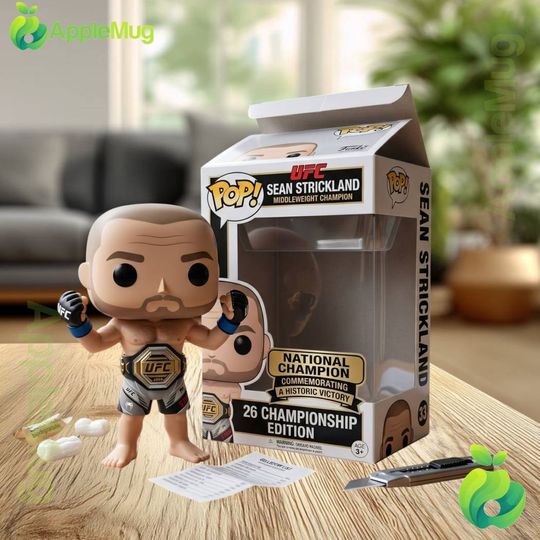 UFC Sean Strickland 2026 Middleweight Champion Collector Figure